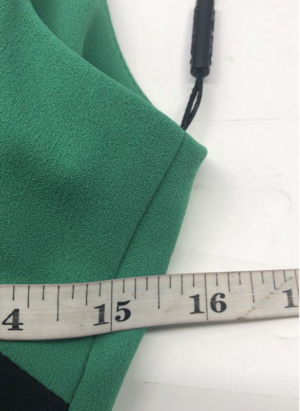 Calvin Klein Women's Sheath Dress Green Colorblock Sleeveless NWT Sz 8