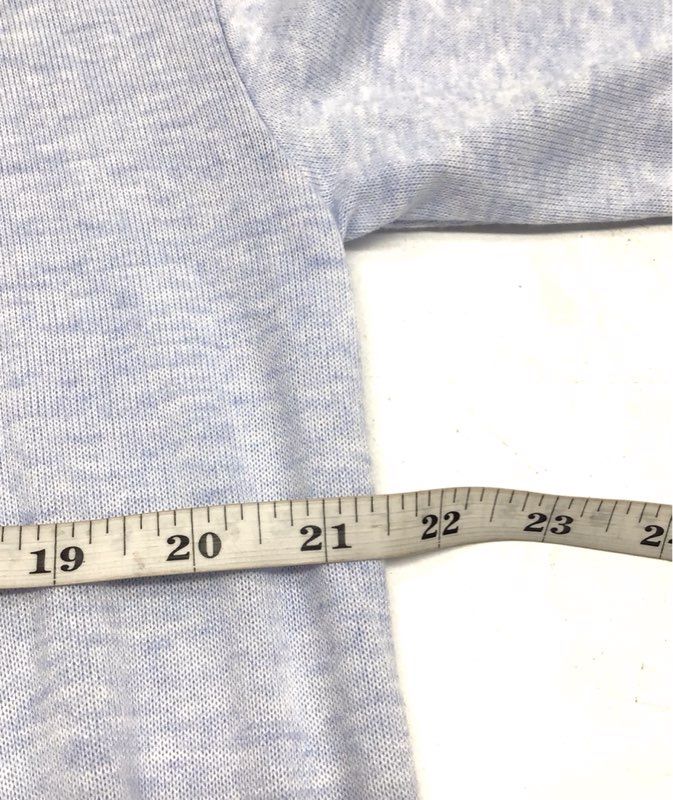 1.STATE Women's Heather Light Blue Open Front Cardigan Duster Lightweight Sz S