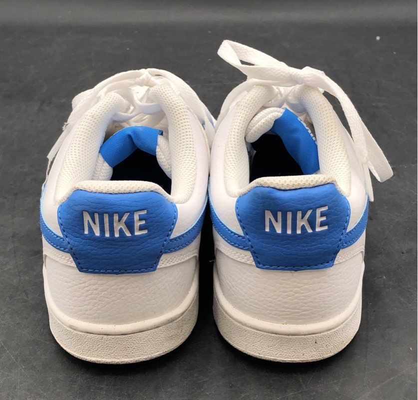 Nike Court Vision Low White Signal Blue Men's Sneakers Size 8.5