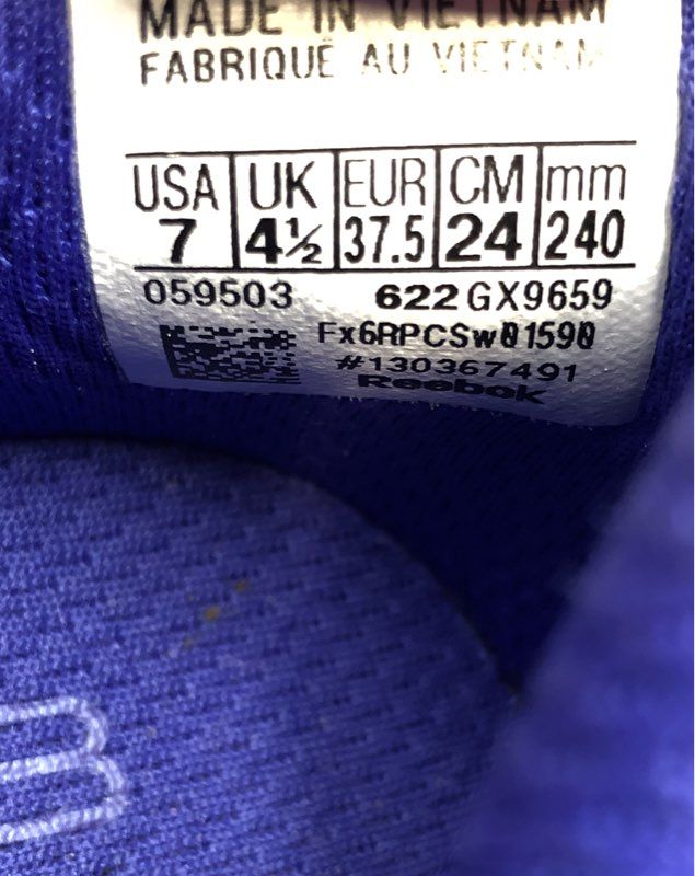 Reebok Cardi B Club C V2 Ultima Purple Women's Platform Sneakers Size 7