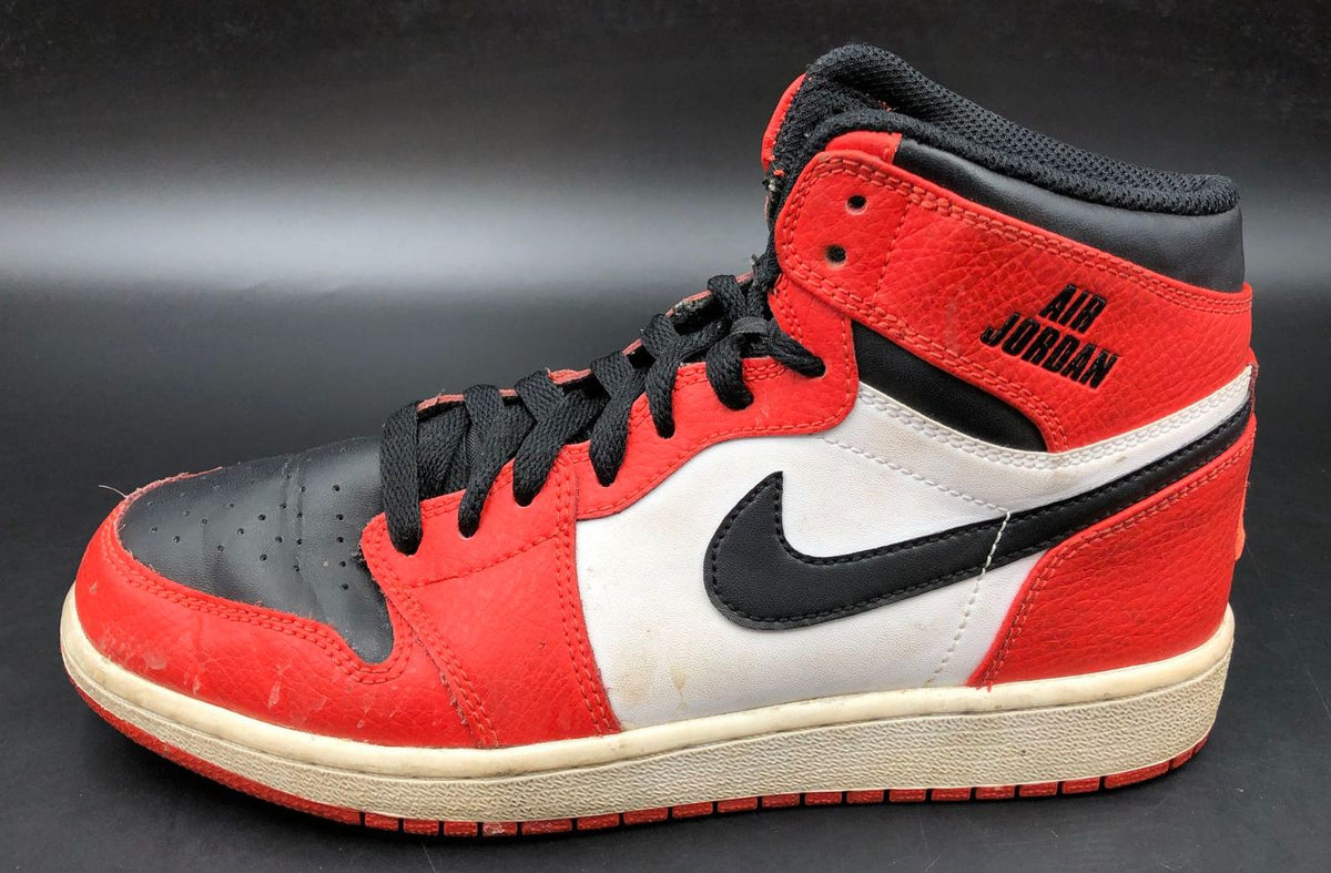 Nike Air Jordan 1 Retro High GS 'Rare Air Max Orange' Sneakers - Size 6Y (+COA)