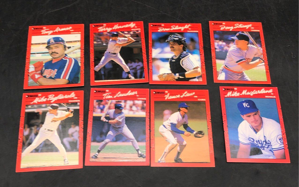 11.4 Lbs. Lot Of Donruss Baseball MLB Cards. Medium Box, Unsorted