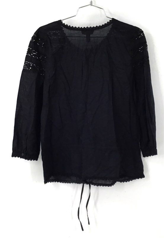 NWT LRL Jeans Co Women's Black Blouse - Size XS