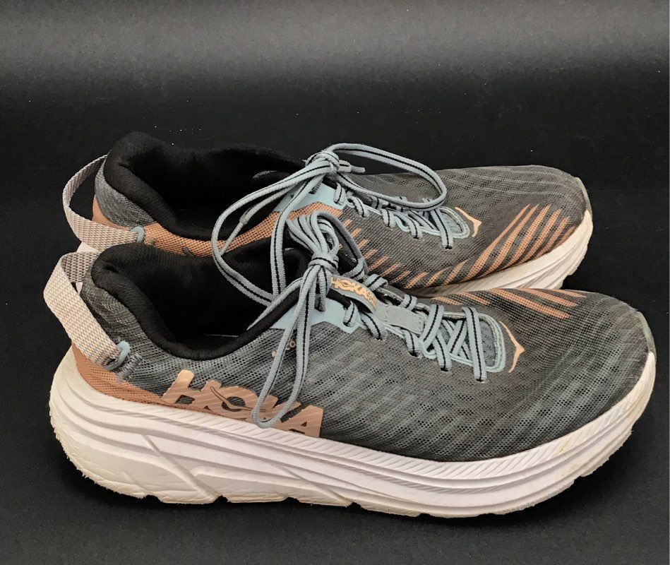 Hoka One One Women&#39;s Gray Low-Top Running Shoes - Size Measured