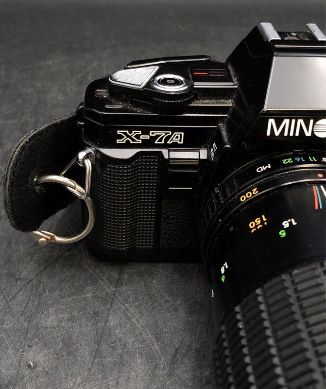 Minolta X-7A SLR Film Camera