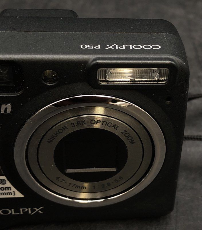 Nikon Coolpix P50 8.1MP Compact Digital Camera