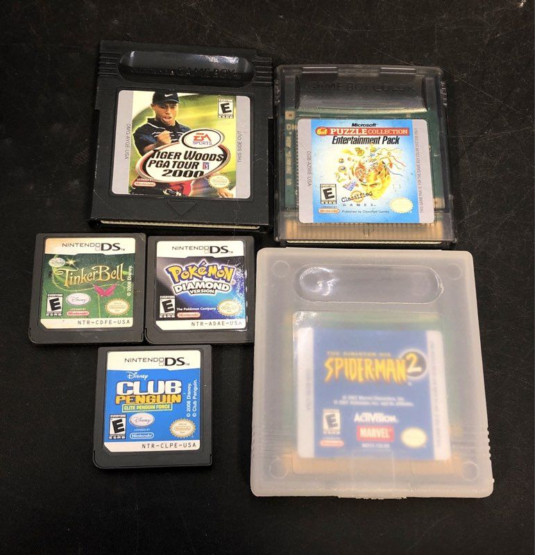 Pokemon Sapphire Fire Emblem Diamond 31 Game Lot Nintendo DS 3DS GBA GBC