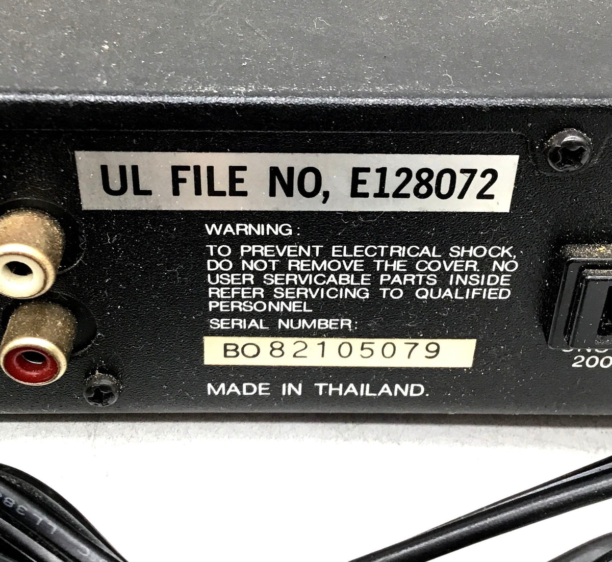 AudioSource EQ Eight/Series II Graphic Equalizer And Spectrum Analyzer