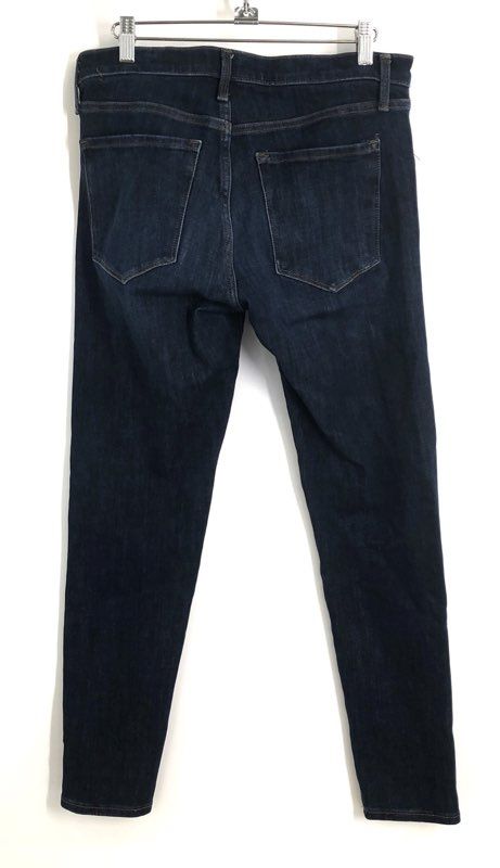 Banana Republic Women's Dark Wash Skinny Premium Denim Jeans Size 28