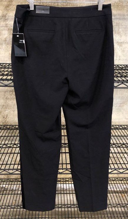 NWT The Limited Women&#39;s Black Mid-Rise Slim Fit Ankle Pants - Size 6