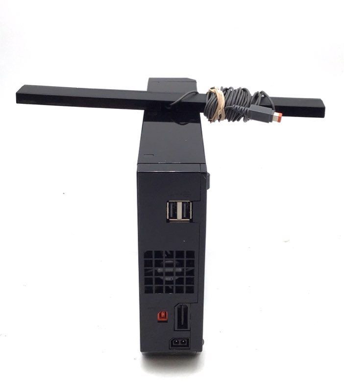 Nintendo Wii Black Console RVL-101 Controller Nunchuk Sensor Bar & Cords