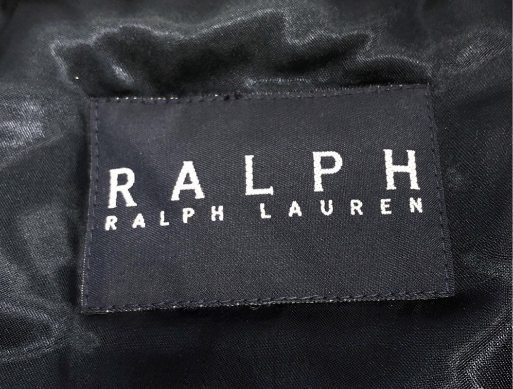 Vintage Y2K Ralph Lauren Men's Brown Belted Trench Coat Overcoat Sz 44R