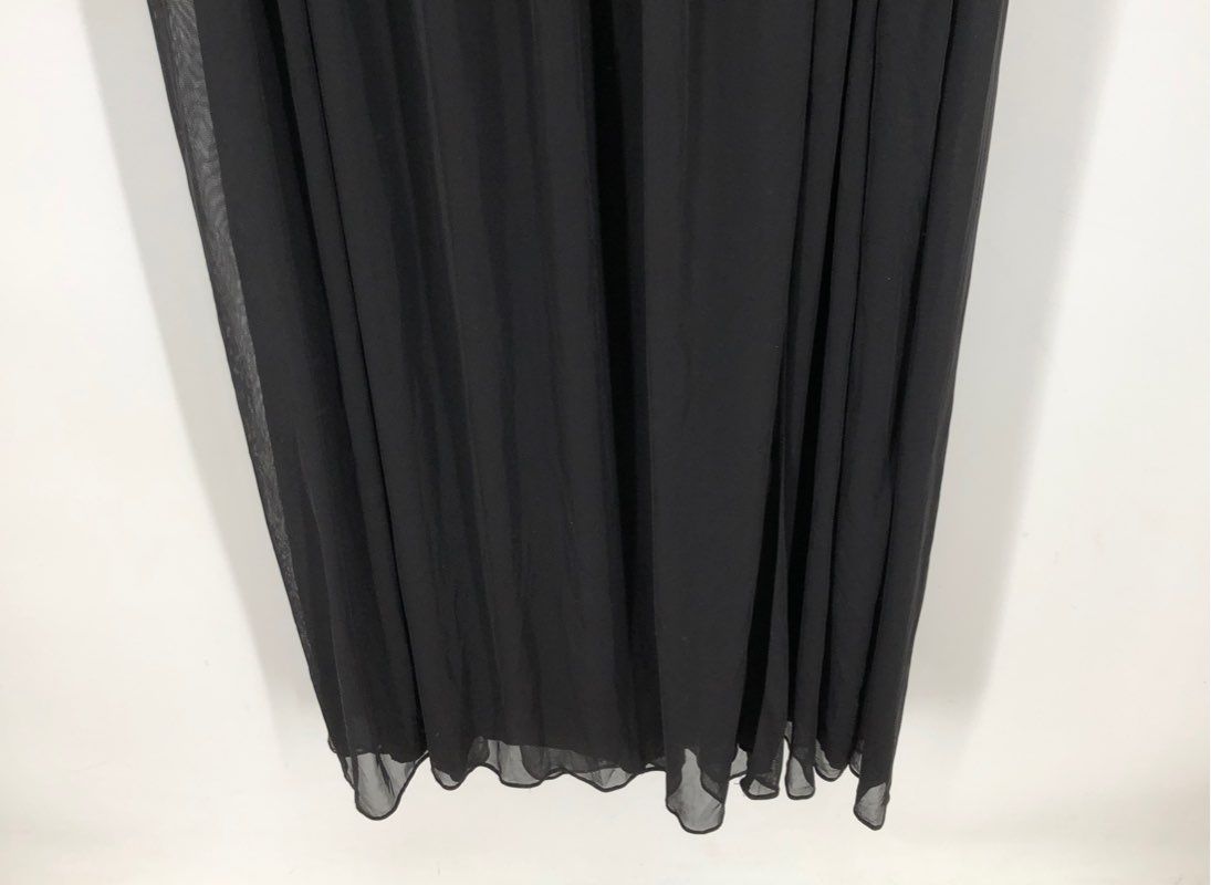 NWT David's Bridal Women's Black Maxi Dress - Size 14