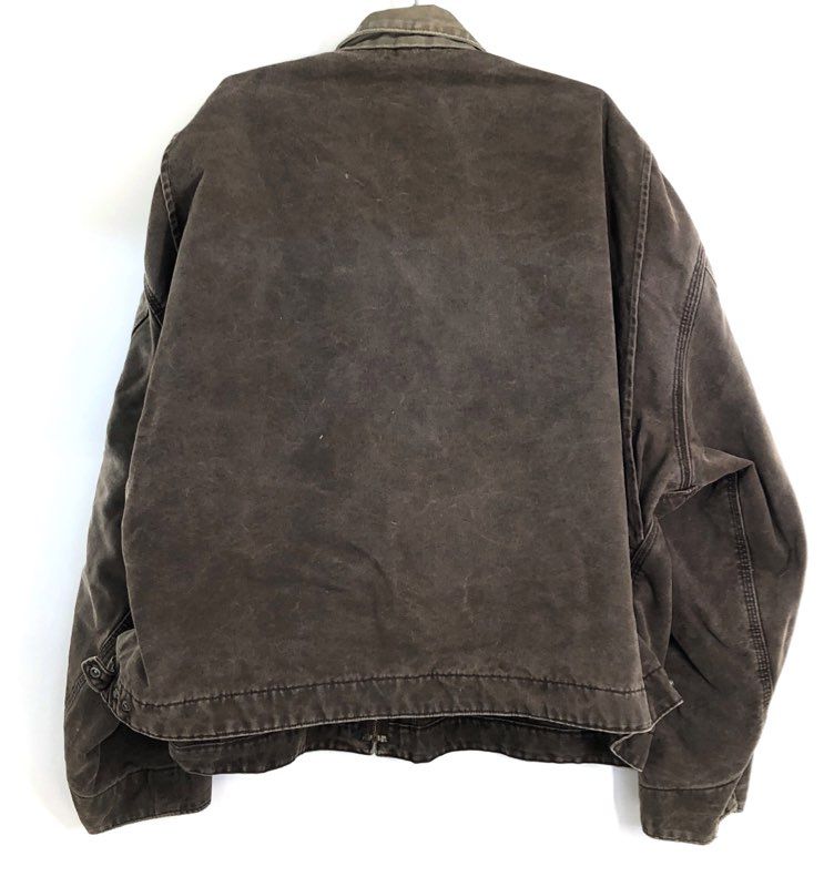 Vintage 2003 Carhartt J97 CHT Detroit Jacket Blanket Lined Made in USA Sz 5XL