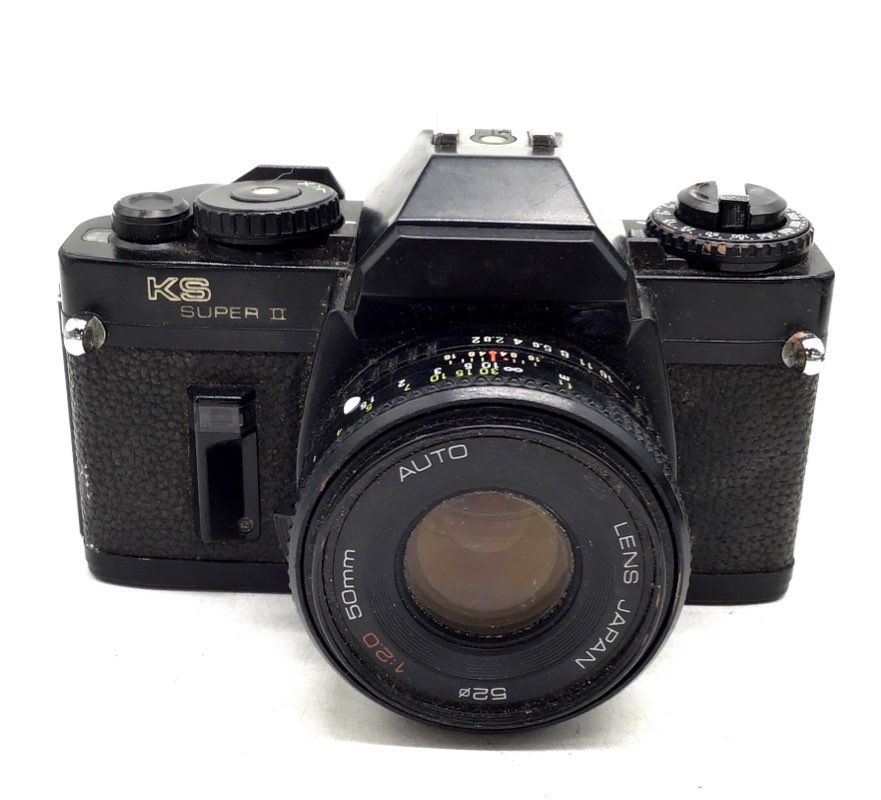 Sears KS Super II Black 35mm Film Camera