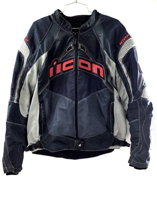 Icon Contra Motorcycle Jacket - Size Large