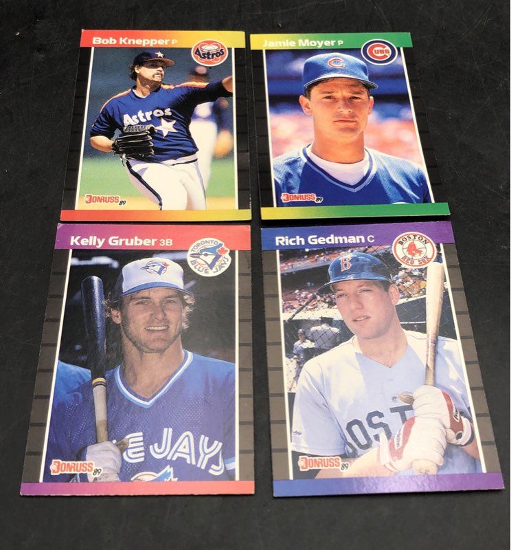 11.8 lbs. Lot Of Donruss Baseball MLB Cards. Medium Box, Unsorted