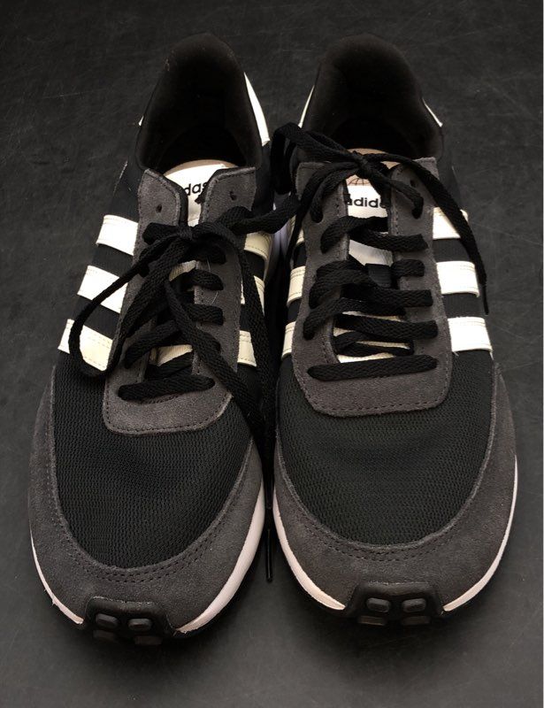 Adidas Women's Run 70s Black Athletic Shoes - Size 8.5