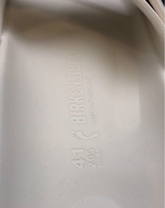 Birkenstock Arizona Big Buckle EVA White Sandals Size EU 41 / US L10 M8