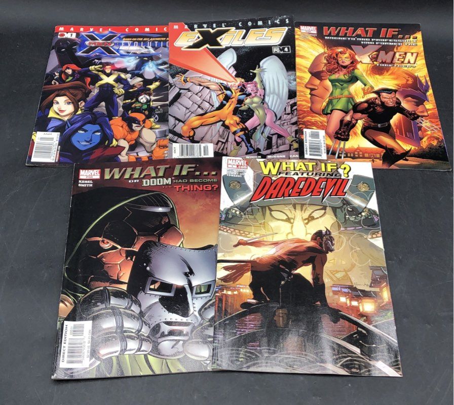 Marvel Comic Book Lot Modern Age Superhero X-Men What If 25 Comics