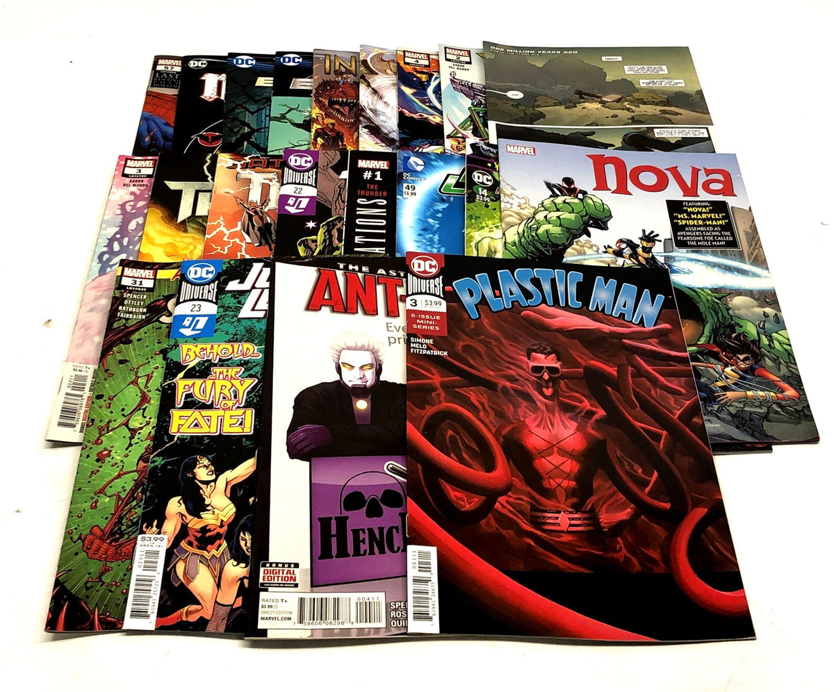 Comic Book Lot Marvel DC Modern Age 2010s-2020s Superhero 21 Comics