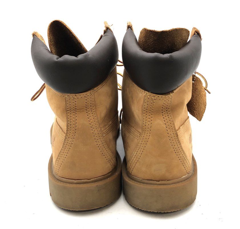 Timberland Premium 6-Inch Waterproof Wheat Nubuck Boots Women's Size 8 M