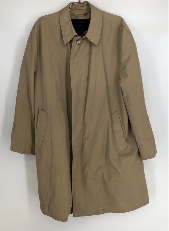 Manstyle Koratron Men&#39;s Tan All-Weather Overcoat