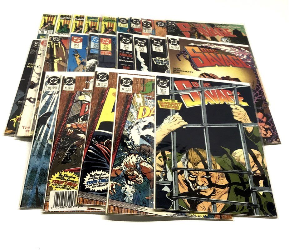 Comic Book Lot of 25 DC & Marvel 1990s Superhero Adventure Comics