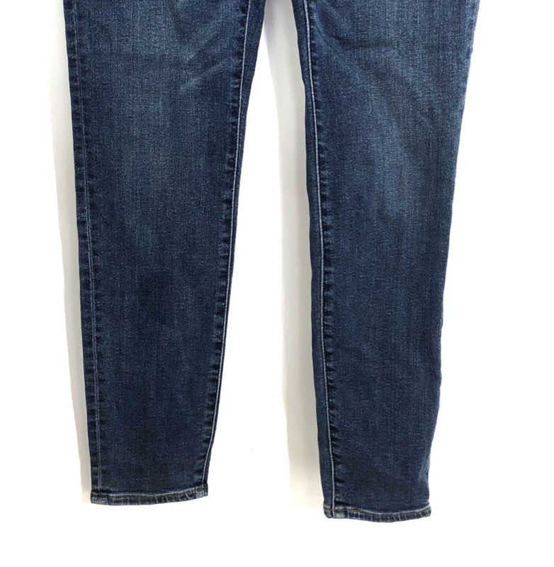 Madewell Women's Blue Curvy High-Rise Skinny Denim Jeans Sz 25