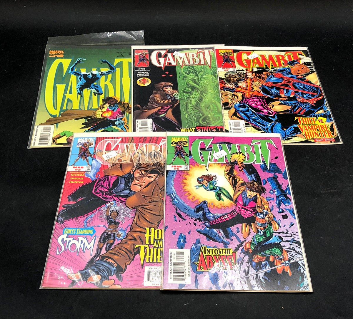 Comic Book Lot Marvel Valiant Image 1990s Gambit Magnus Brigade 20 Comics