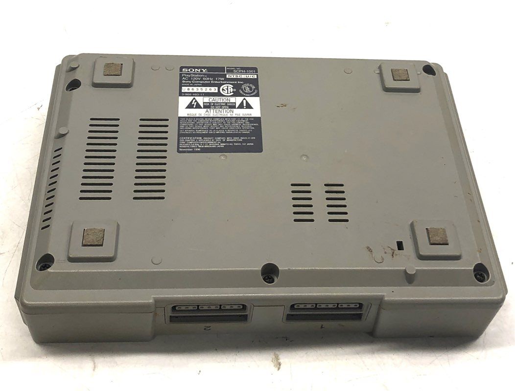 Sony PlayStation PS1 Console SCPH-1001 Original Gray