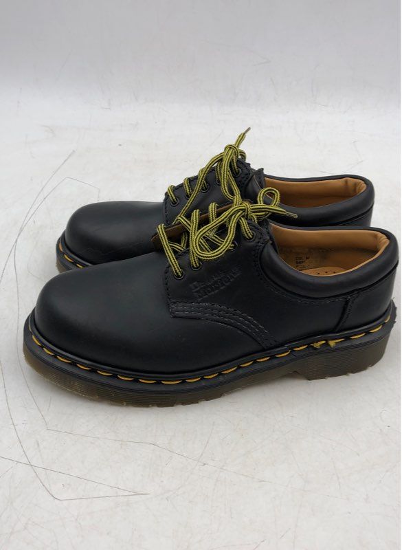 Dr. Martens Boys Black Leather Casual Oxford Shoes - Size 3