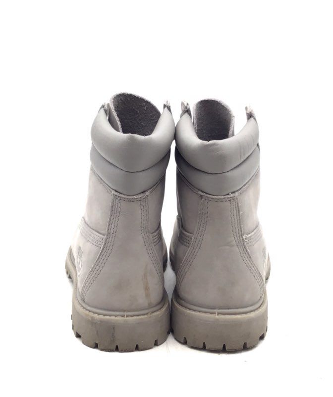 Timberland Women&#39;s Gray Combat Boots - Size 6.5