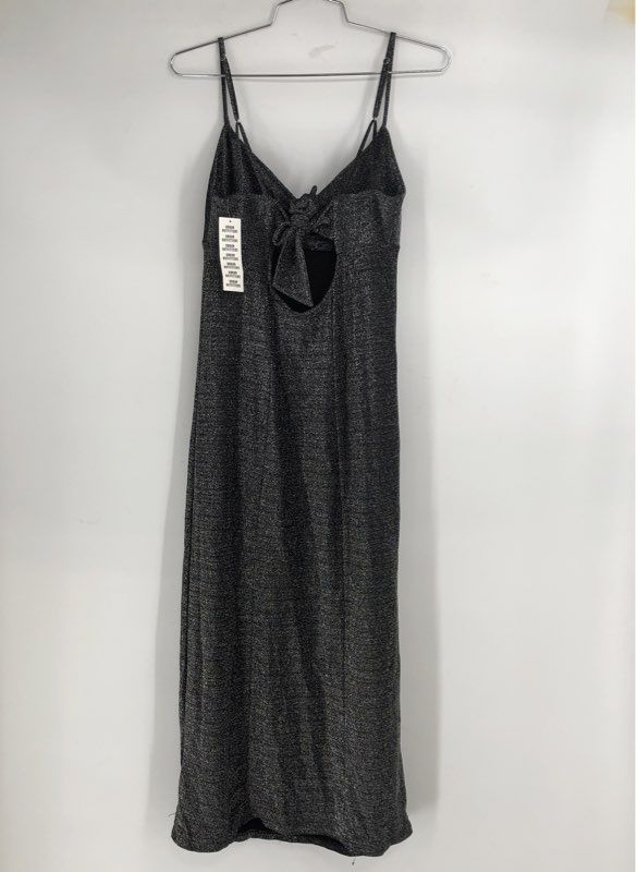 NWT Urban Outfitters Women's Black Arna Sparkle Slip Dress - Size M
