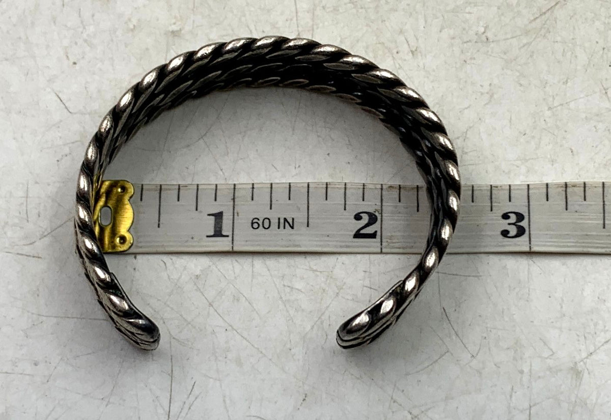 Superb Sterling (.925) Silver Cuff Bracelet 48.76g