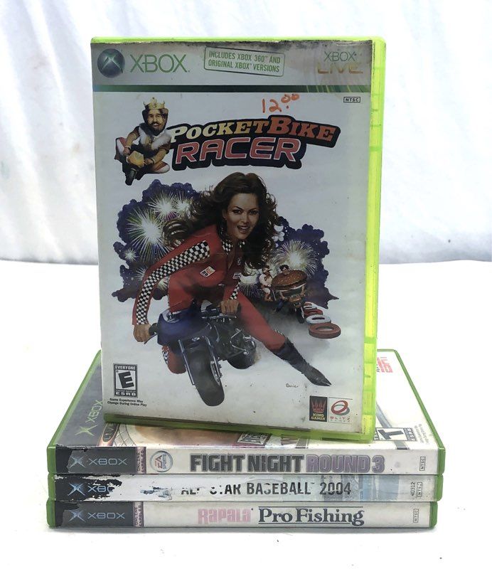 Halo Star Wars Battlefront Fable 22 Xbox Game Lot Original Microsoft 2000s
