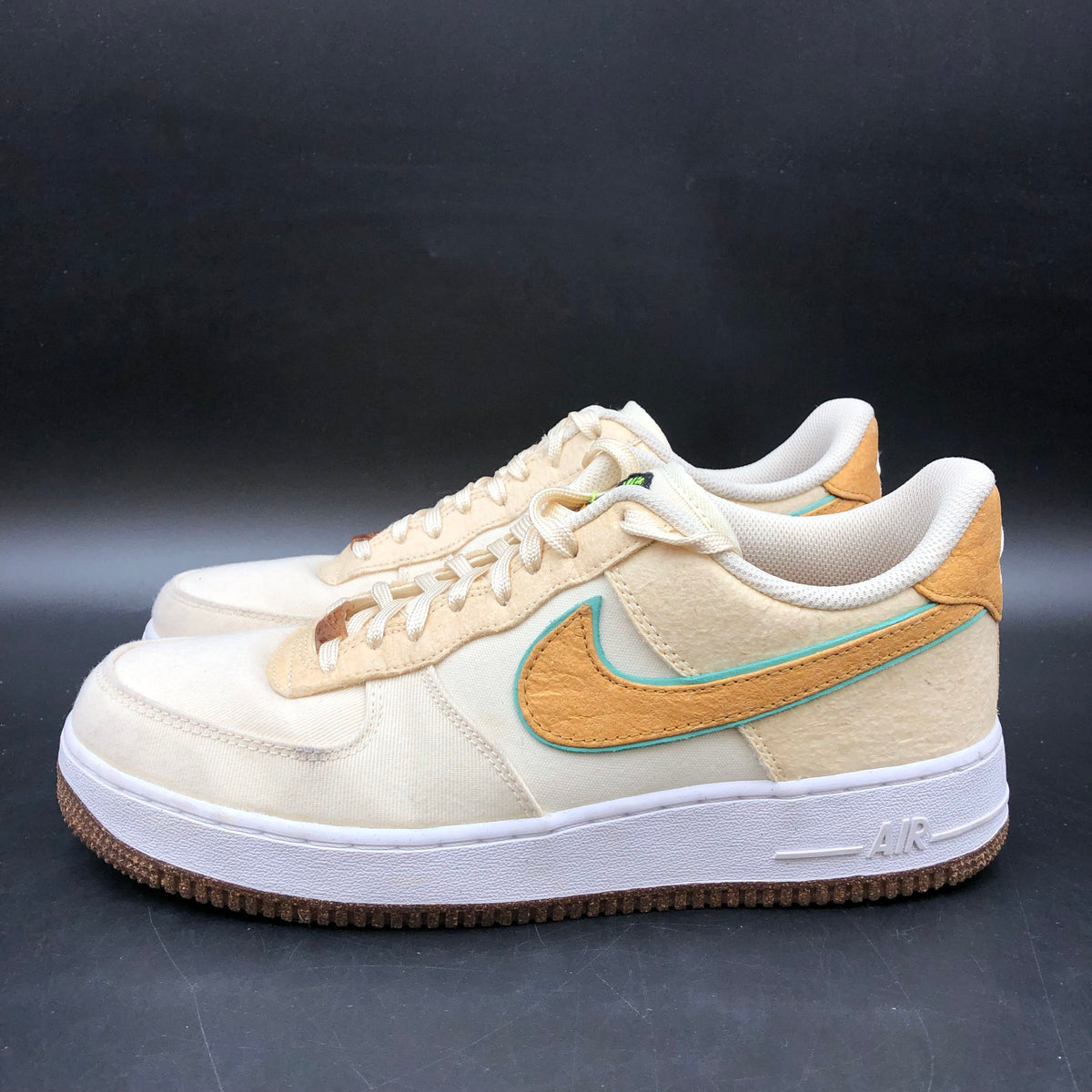 Nike Air Force 1 '07' Men's 'Happy Pineapple' Sneakers-Size: 9.5 (+COA)