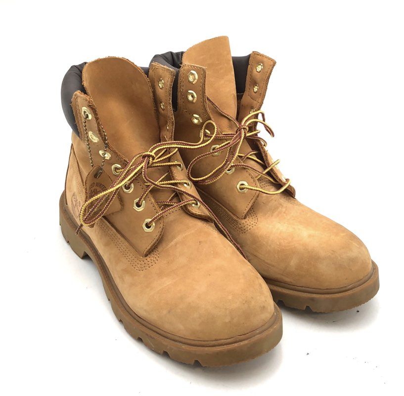 Timberland Premium 6-Inch Waterproof Wheat Nubuck Boots Women's Size 8 M