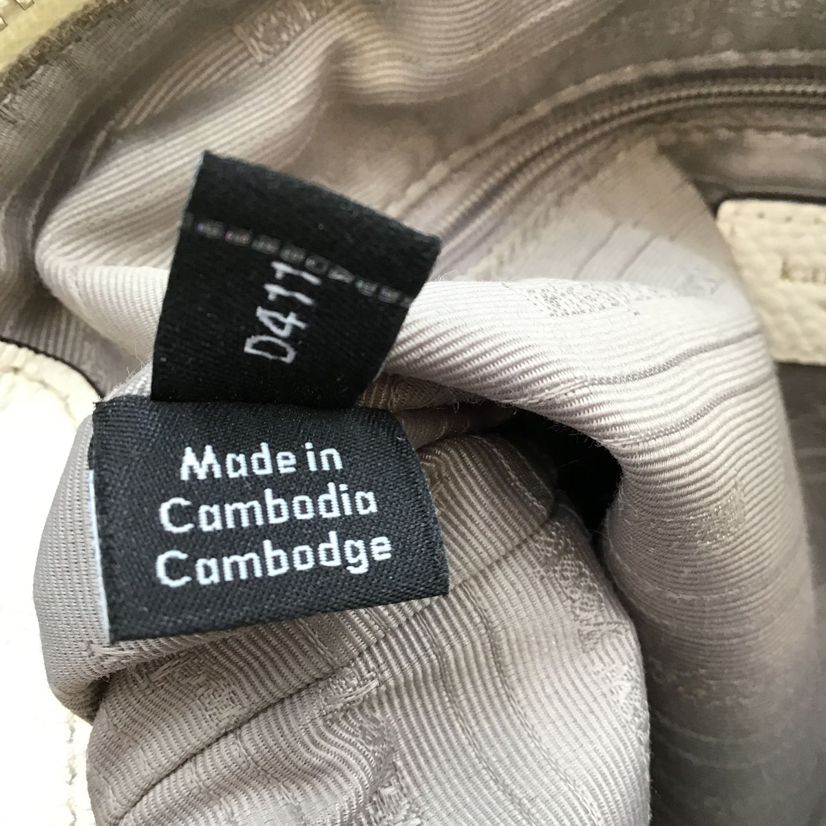 Kate Spade Cream\Black\Tan 'Hudson Color Block' Crossbody Bag (+COA)