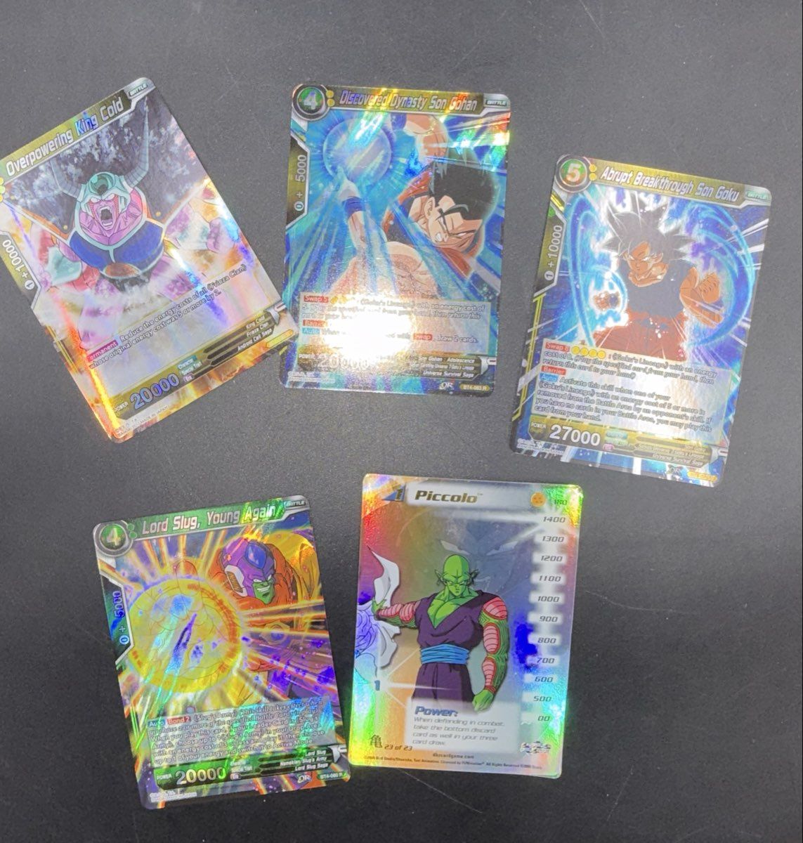 Dragon Ball Card Game Lot Super & Z Mixed Sets Approximately 100+ See Photos