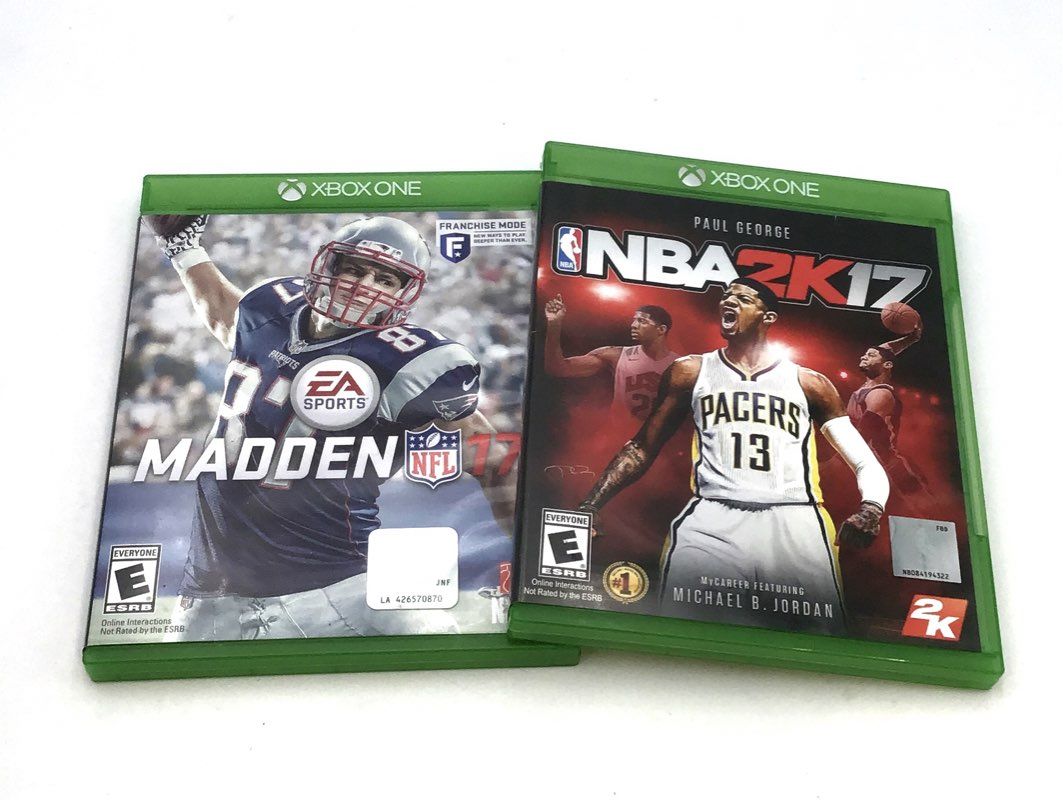 Battlefield Mortal Kombat X 9 Xbox One Game Lot Madden NBA UFC