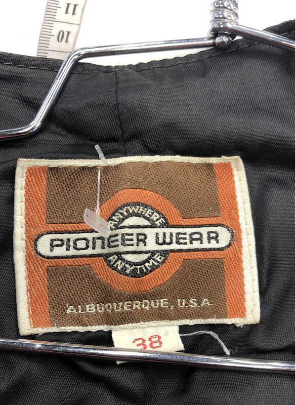 Pioneer Wear Men's Black Vest - Size 38