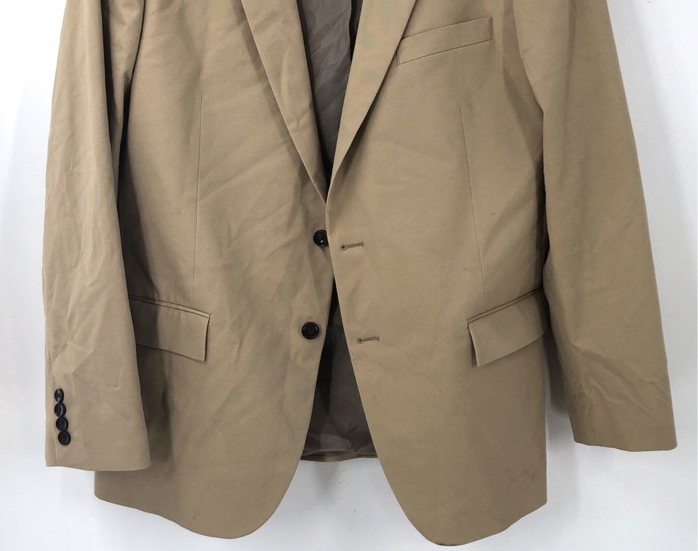 NWT J. Crew Men's Tan Suit Blazer - Size 46R