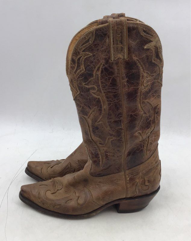 Boulet Men&#39;s Brown Western Boots - Size 8.5