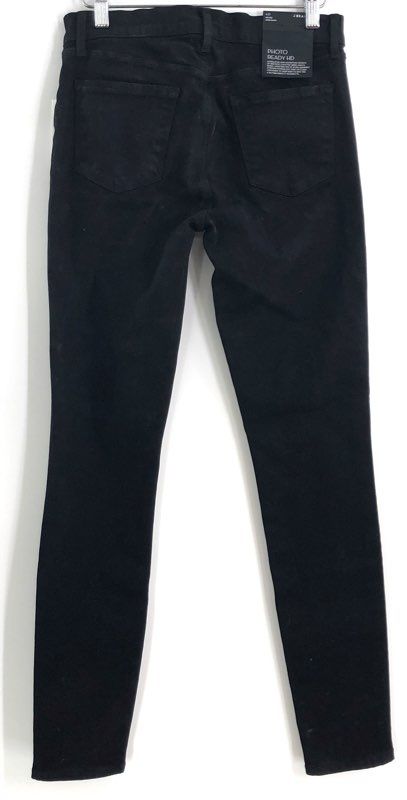 J Brand Women's Photo Ready HD Vesper Skinny Jeans Black Sz 27 NWT