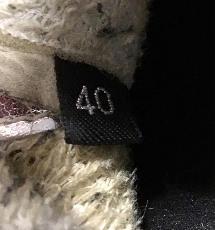 P448 Skate High Top Sneaker Size EU 40 Snakeskin Embossed Leather Side Zip