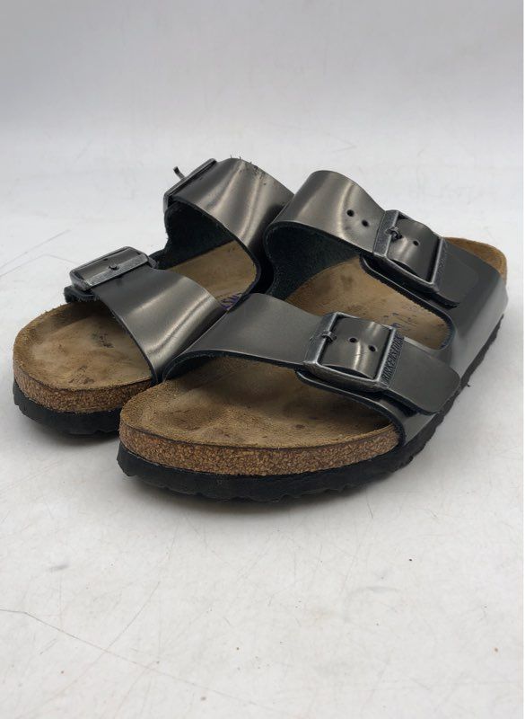 Birkenstock Women&#39;s Black Slide Sandals - Size 8