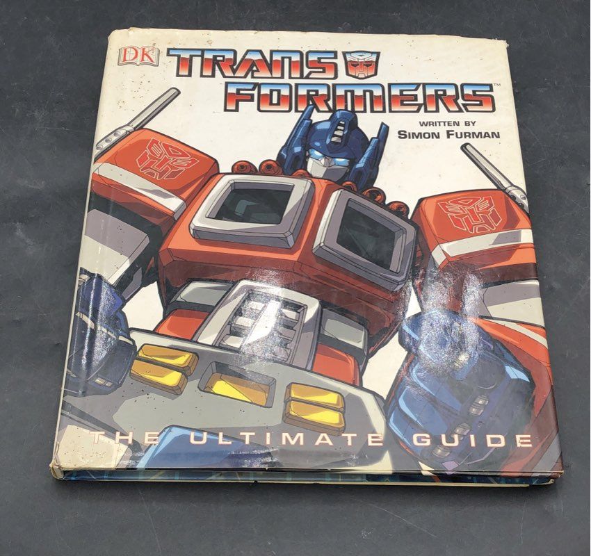 Transformers Book Lot Transformers Vault & The Ultimate Guide 2 Hardcovers