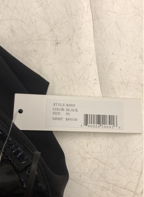 NWT Jay Godfrey Women's Black Jumpsuit One-Piece - Size 00