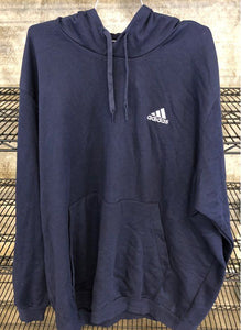 NWT Adidas Men's Blue Feelcozy HD Hoodie - Size 3XLT